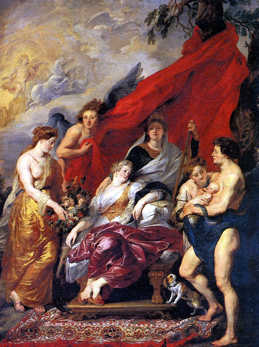 	 The Birth of the Dauphin at Fontainebleau